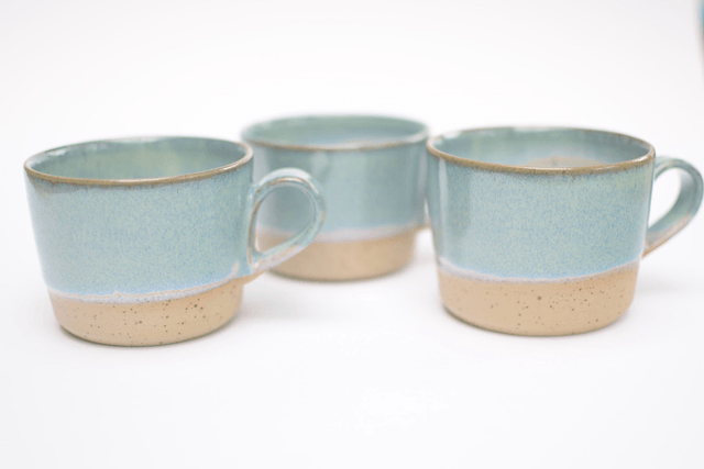 Everyday Coffee Cup - Speckled Ocean Blue
