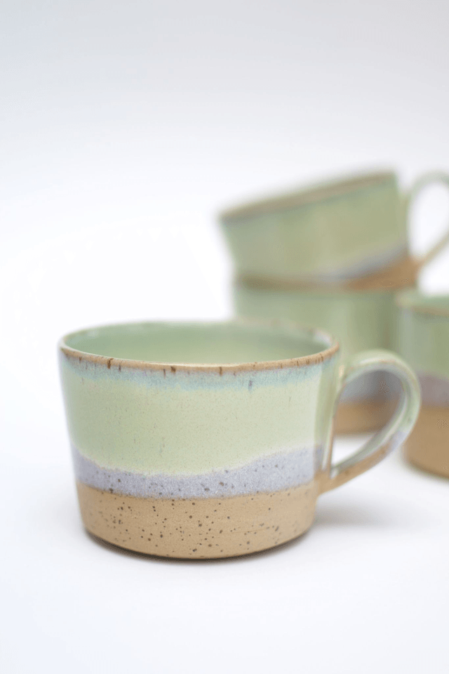 Everyday Coffee Cup - Speckled Coastline Green