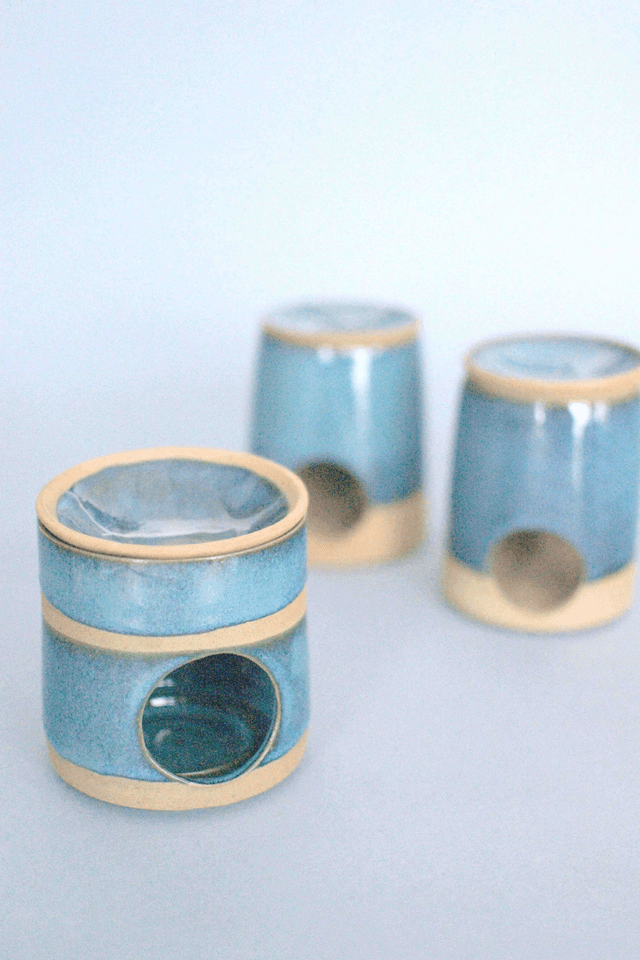 Oil/wax burner - Deep Blue 