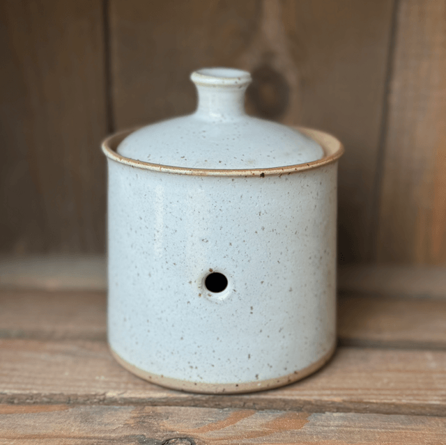 Garlic Keeper Speckled White 