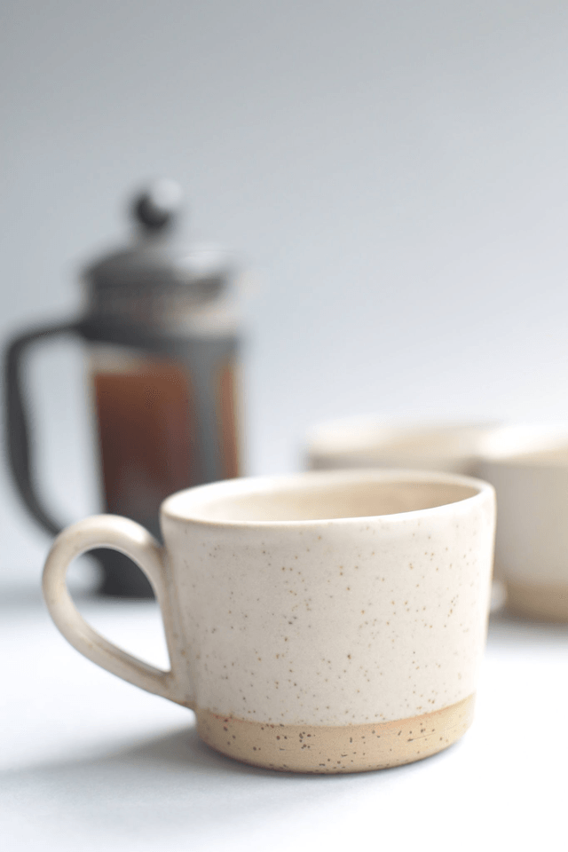 Everyday Coffee Cup - Natural Satin