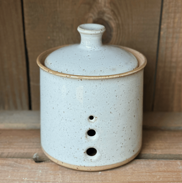 Garlic Keeper Speckled White 