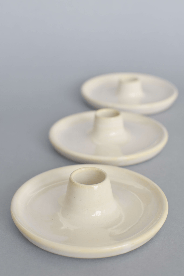 Candle Holder White