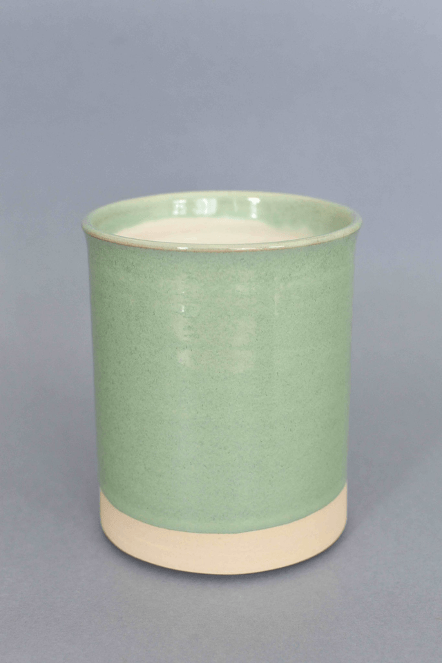 *Limited Edition - Utensil Holder Soft Green and Creamy White