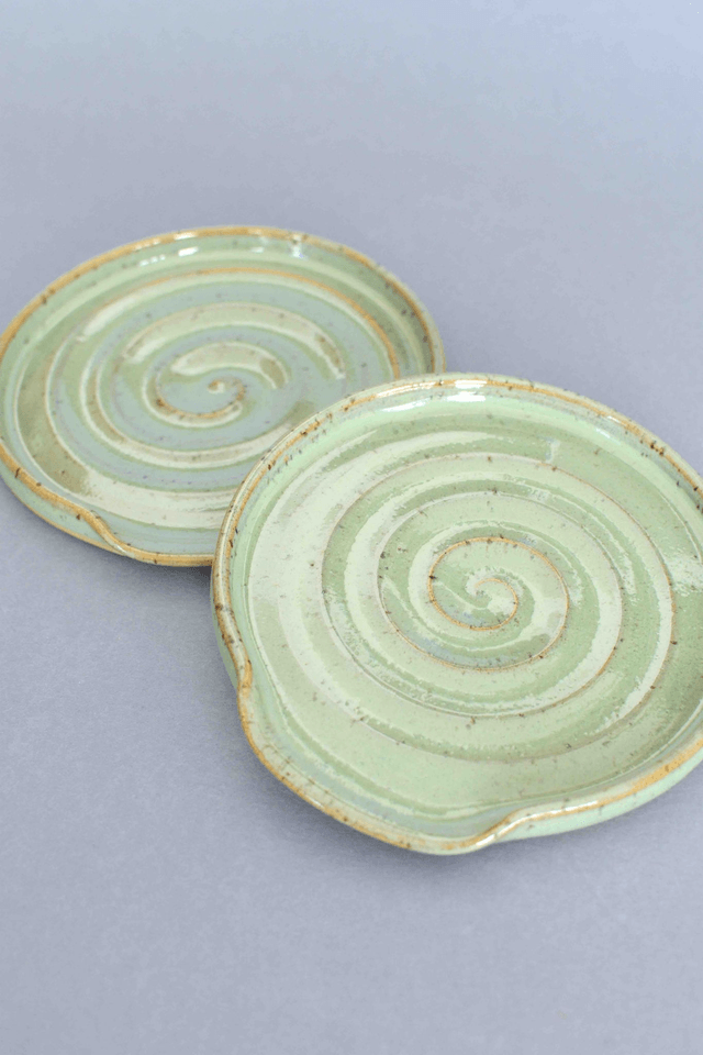 Spoon Rest - Speckled Green