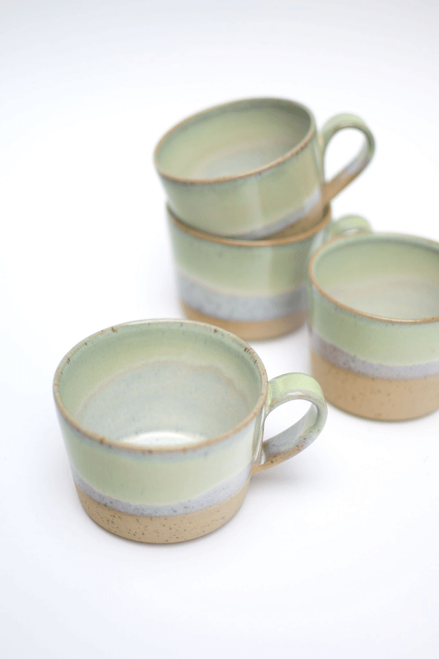 Everyday Coffee Cup - Speckled Coastline Green
