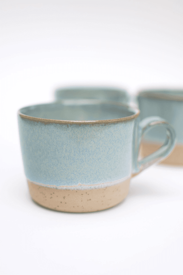Everyday Coffee Cup - Speckled Ocean Blue