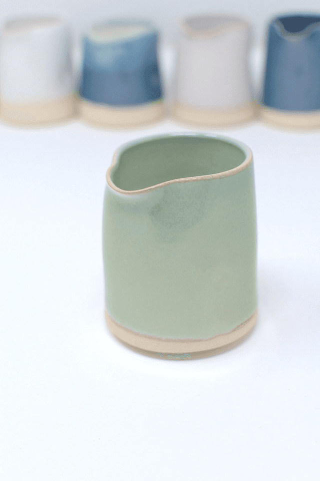 Dimpled Pourer - Coastline Green